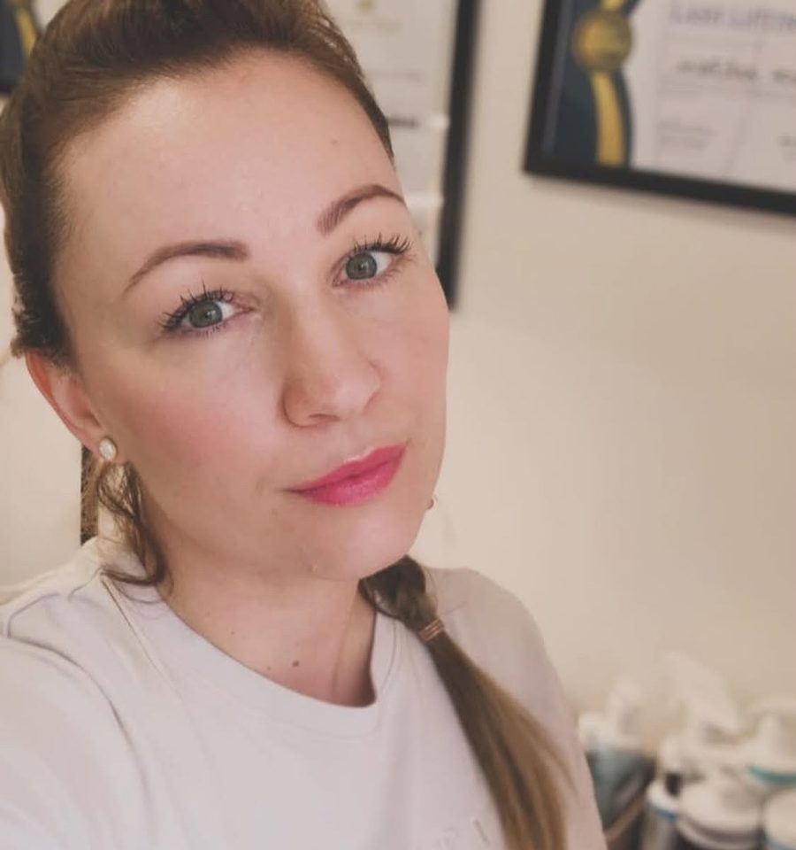 Jindřiška Hovadová, kosmetička a lash stylistka
